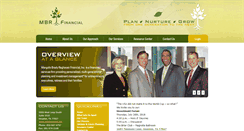 Desktop Screenshot of mbrfinancial.com